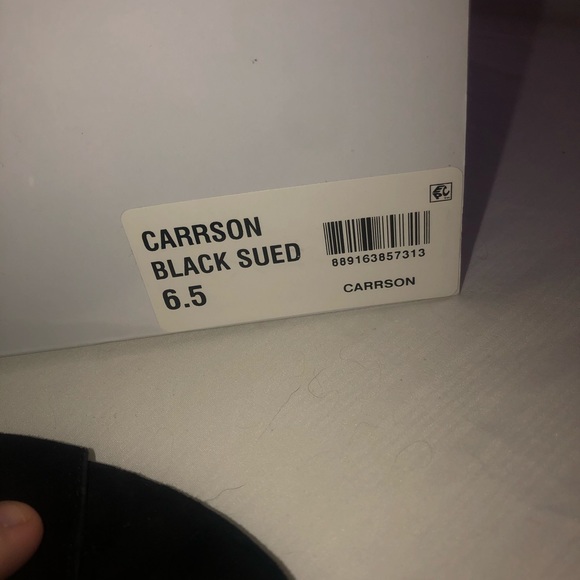 Black suede heels - Picture 4 of 5